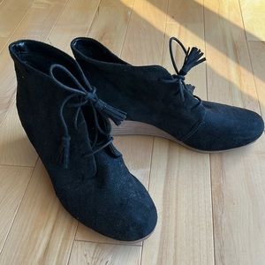 Dr scholls wedge booties. Size 9.5